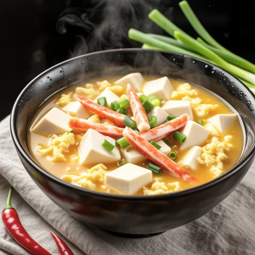 Soft Tofu Egg Soup