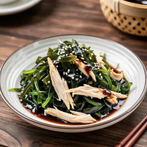 Salad Chicken and Wakame Chinese-style Mix