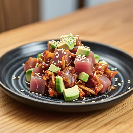 Tuna and Kimchi Sesame Mix
