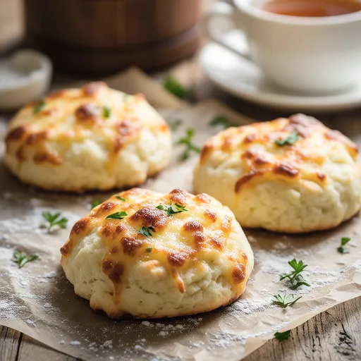 Onion Cheese Scones