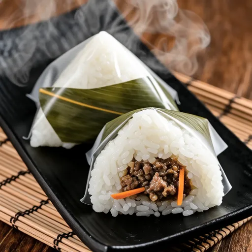 Beef Shigure-ni Nozawana Onigiri