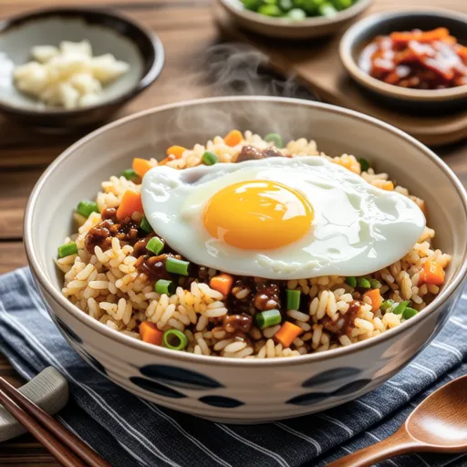 Kongnamul Fried Rice (Soybean Sprout Fried Rice)