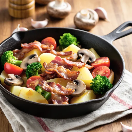 Vegetable-rich Ajillo