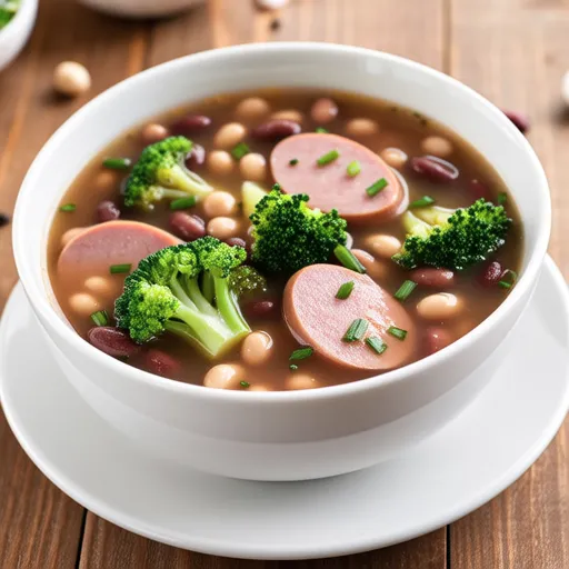 Mixed Beans Consommé Soup