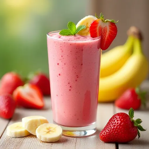 Smoothie Fraise Banane