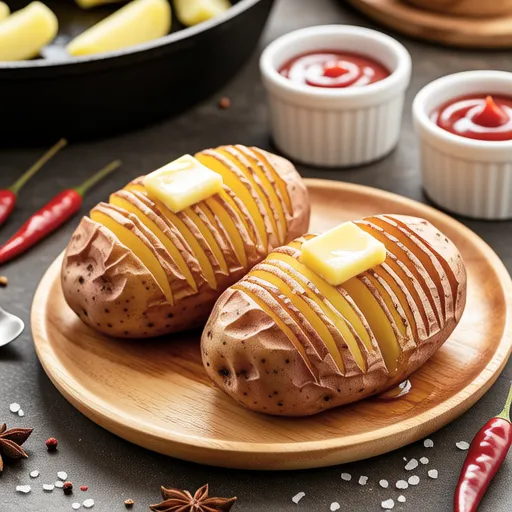 No-Oven Wedge Potatoes