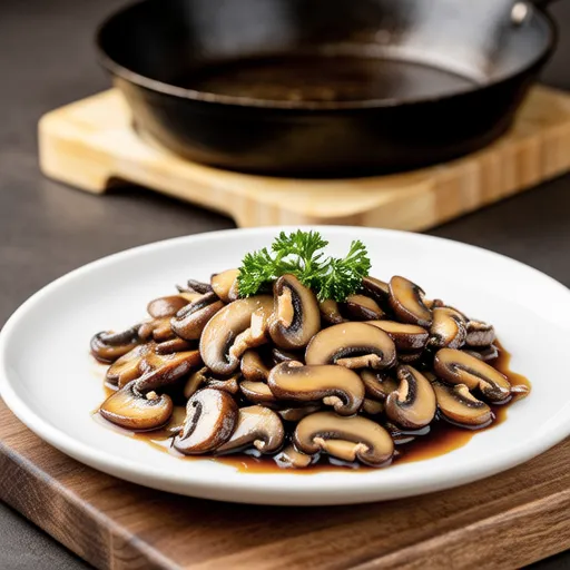 Eringi and Shiitake Butter Sauté
