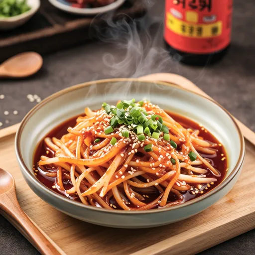 Spicy Soybean Sprout Namul
