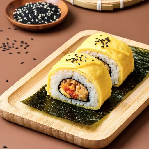Spicy Egg Sushi Revolution