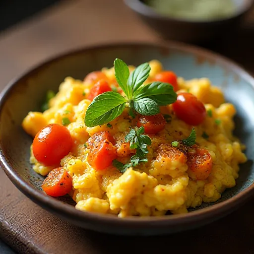 Brouillage de Tomates et Tofu