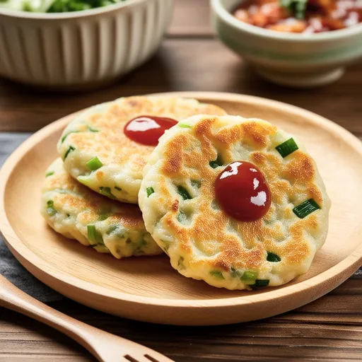 Simple Fish Cake Pancakes