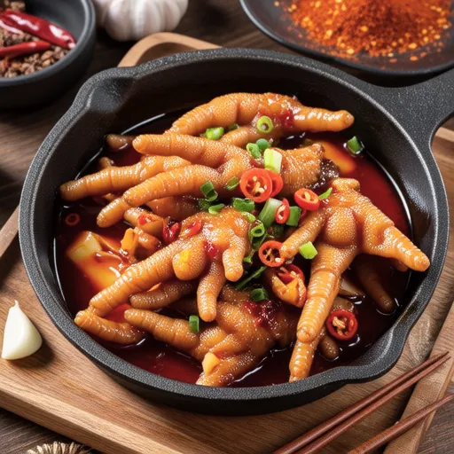Dakbokkeumtang (Spicy Sweet and Sour Chicken Wings)