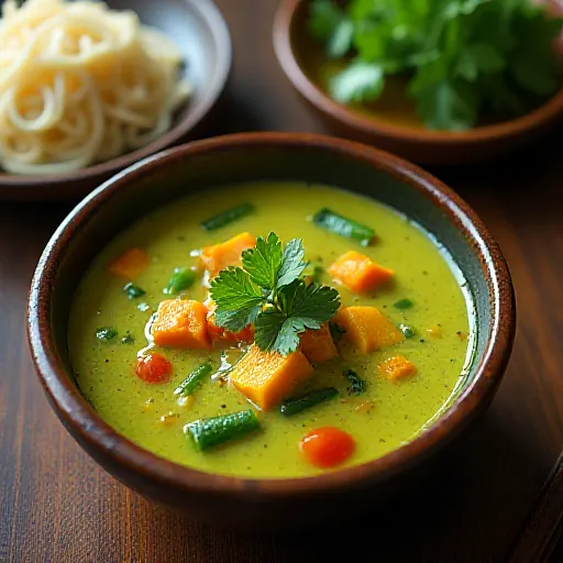 Green Curry Soup Somen