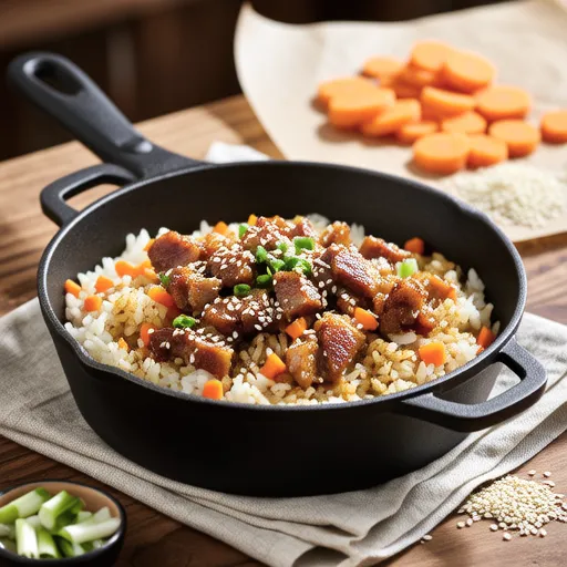 Garlic Pork Fried Rice