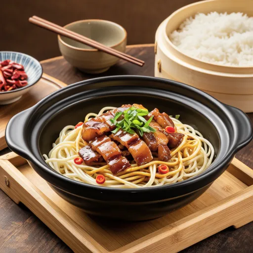 Mapo Bean Sprouts and Vermicelli