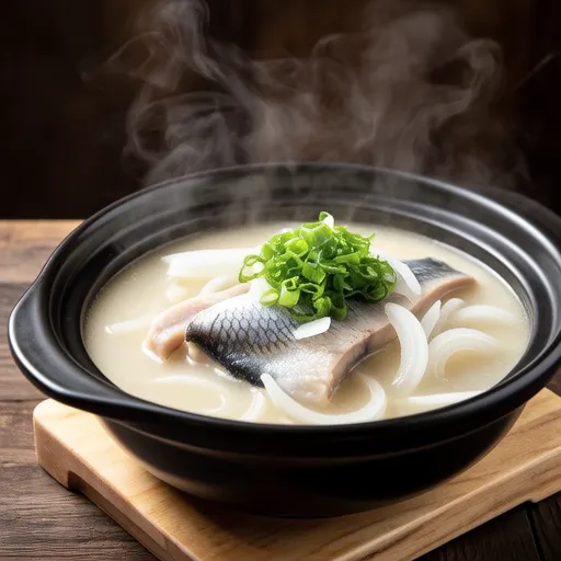 Onion and Canned Mackerel Miso Soup