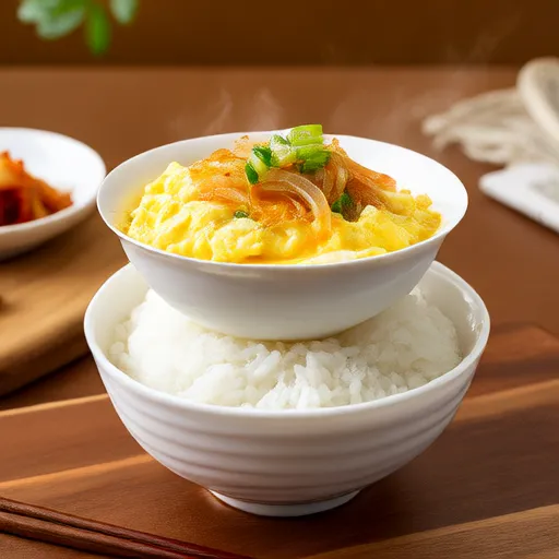 卵蒸しご飯丼