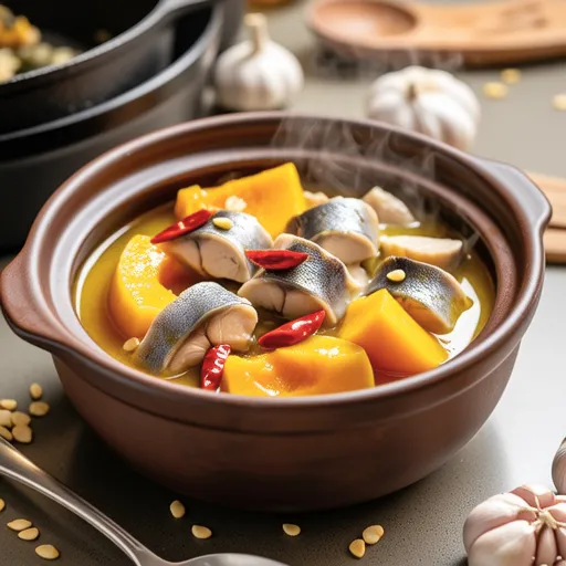 Pumpkin and Mackerel Can Ajillo