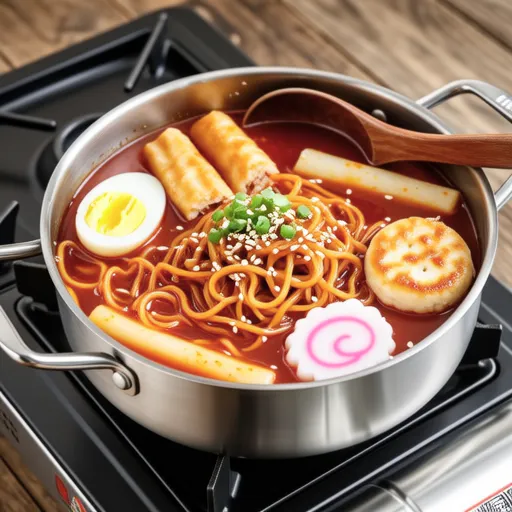 Easy Korean Rabokki (Ramen + Tteokbokki)