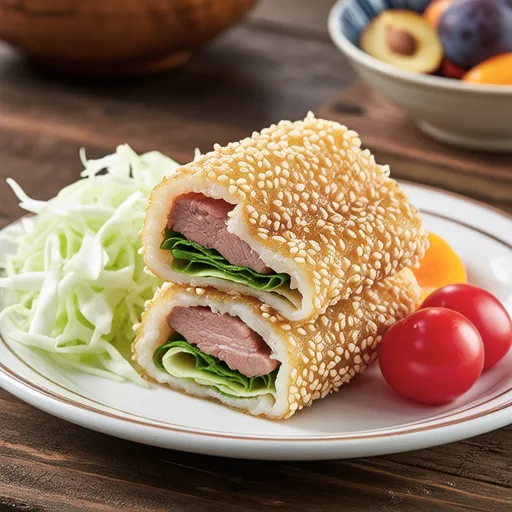 Mille-feuille Ume Shiso Sesame Tonkatsu