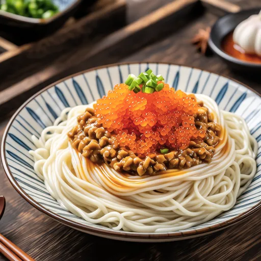 Mentaiko Sauce Tenzin-style Somen