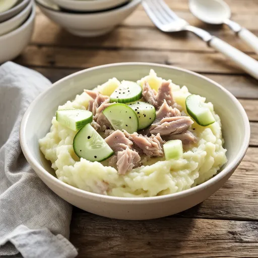 Tuna and Cucumber Potato Salad
