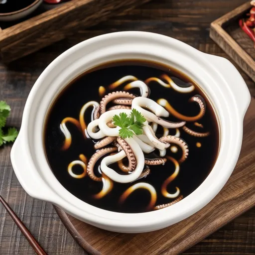 Squid Ink Soup