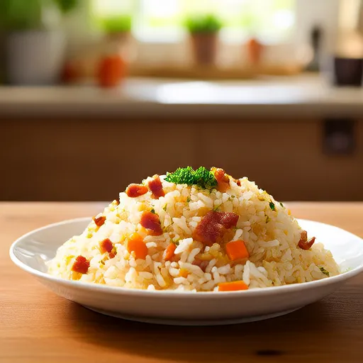 Bacon ve Havuçlu Pilav