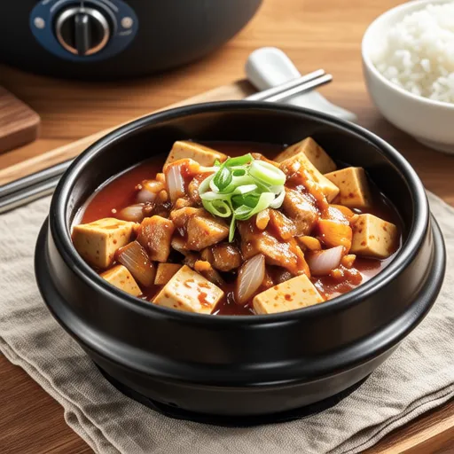 Tuna Tofu Braised Dish