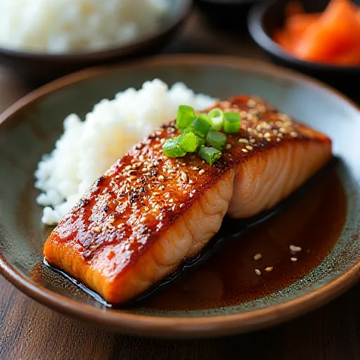Fácil teriyaki de salmón