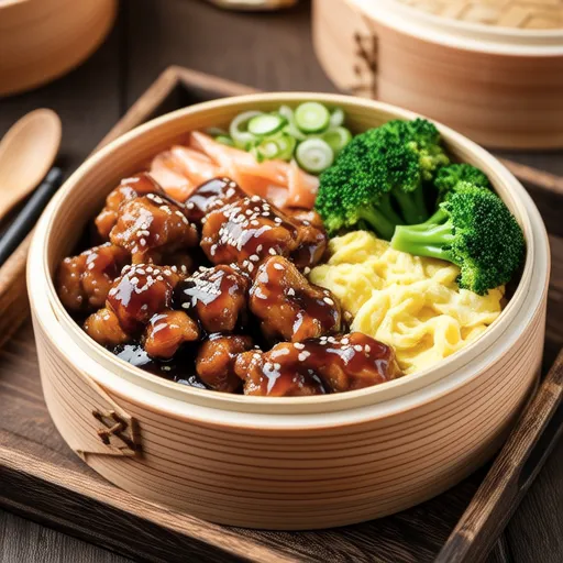 Okonomiyaki Chicken Bento