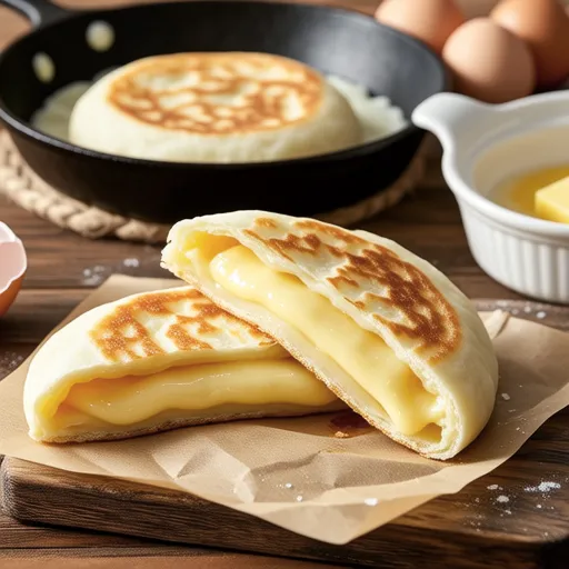 Omelette Cheese Bread