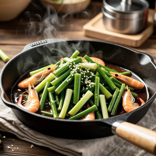 Garlic Scape Stir-fry