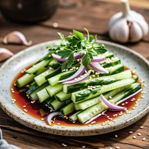 Cucumber and Chive Salad