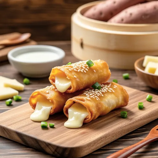 Sweet Potato Cheese Sticks