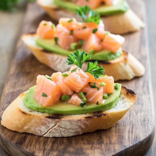 Salmon and Avocado Tartare