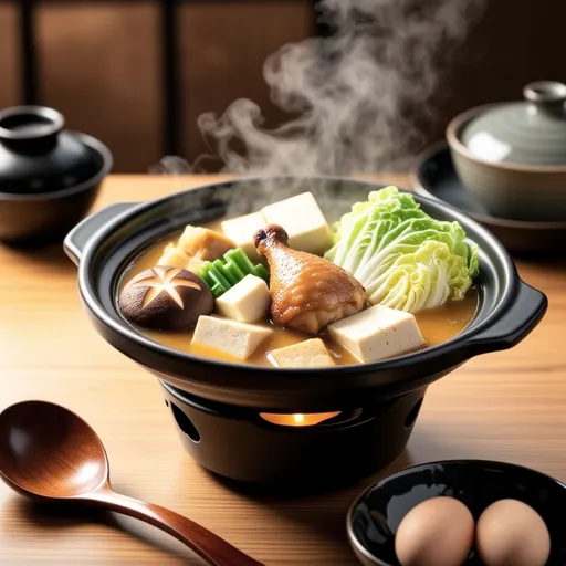 Chicken Sukiyaki Hot Pot