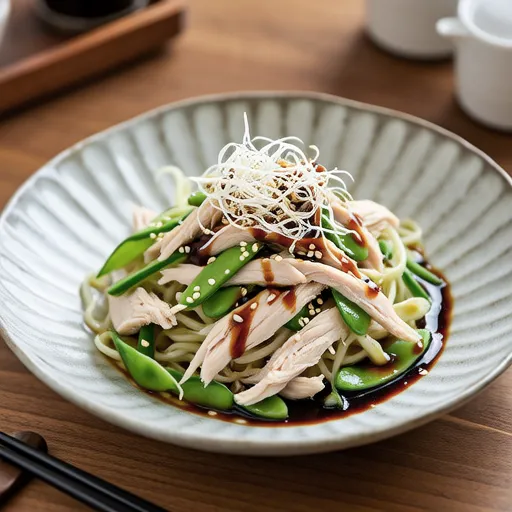 Hijiki and Chicken Mayo Salad