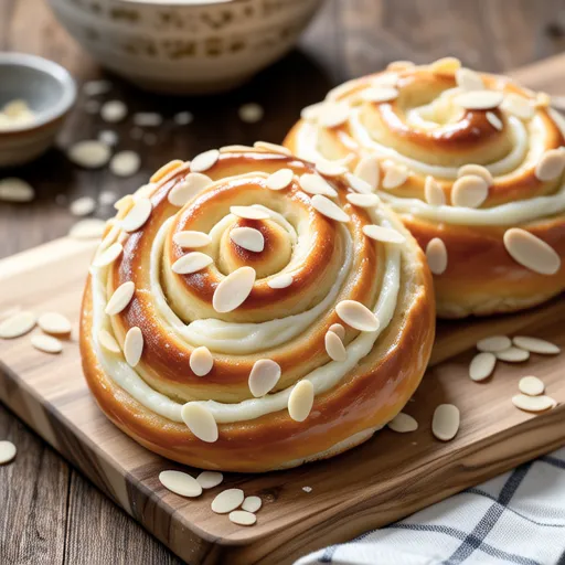 Almond Cream Cheese Bread