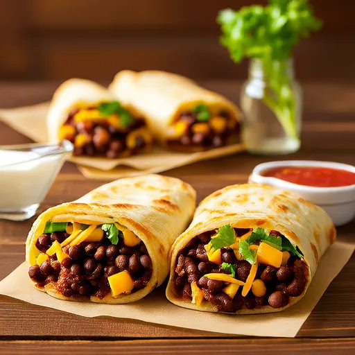 Vegetarian Bean Burrito