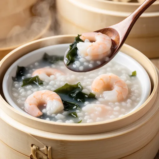 Shrimp Seaweed Porridge for Babies