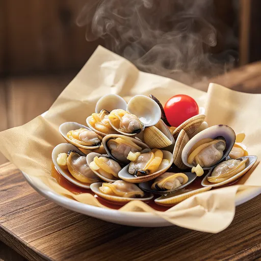 Tomato and Clam Steamed Packets