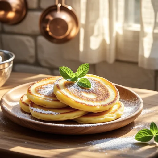 Soft and Chewy Sweet Potato Pancakes