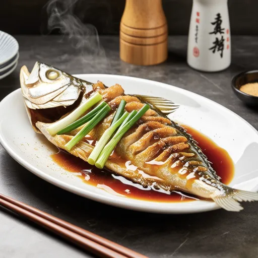 Japanese Horse Mackerel with Sansho Sauce