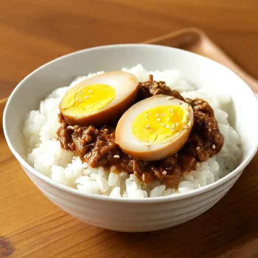 Eier-Soja-Sauce-Bibimbap