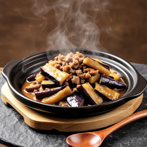 Stir-fried Eggplant with Pork