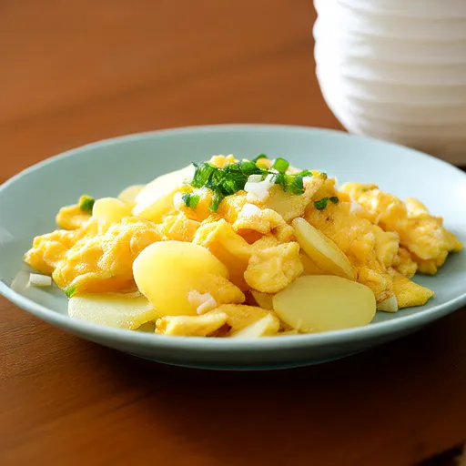 Easy Potato and Egg Stir-Fry