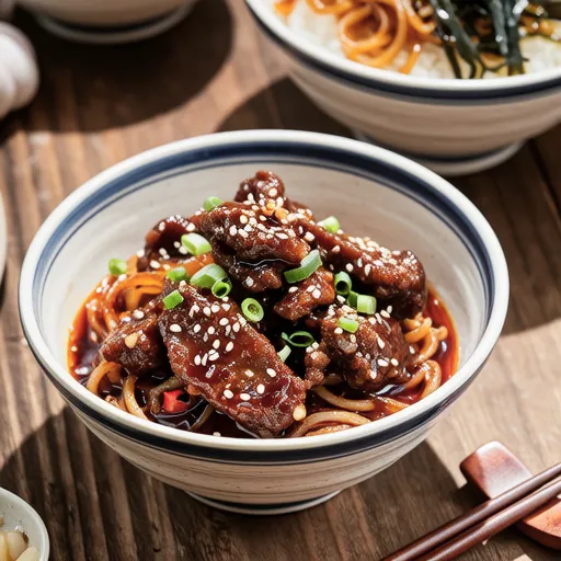 Kkomak Muchim and Kkomak Bibimbap