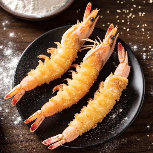 Head-on Fried Shrimp