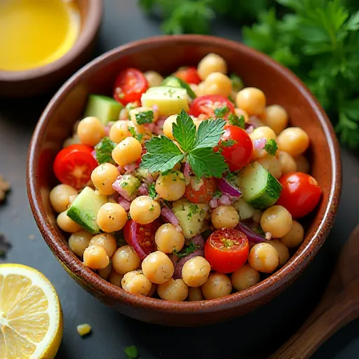 Mediterranean Chickpea Salad